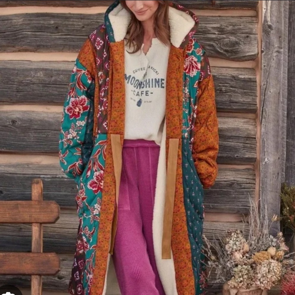 LINNEA Patchwork Robe M/L perfect condition!